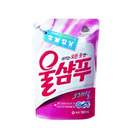 [WOOL SHAMPOO] Средство для стирки жидкое ОРИГИНАЛЬНЫЙ Fabric Care (запасной блок), 1,8 л