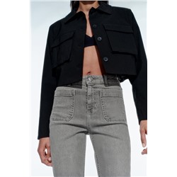 Z1975 HIGH-WAIST MINI FLARE JEANS