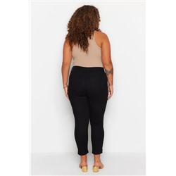 Solmayan Siyah Yüksek Bel Esnek Skinny Jeans TBBSS23AR00015