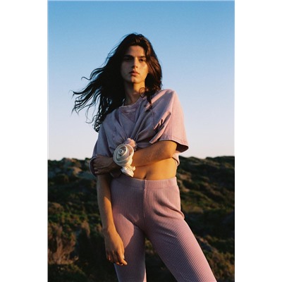 FADED-EFFECT T-SHIRT