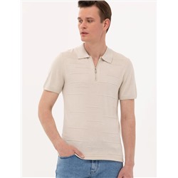 Bej Slim Fit Kazak