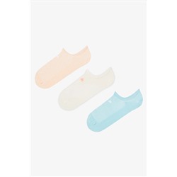 Penti, Mini Bowtie Mavi Pembe 3lü Sneaker Çorap