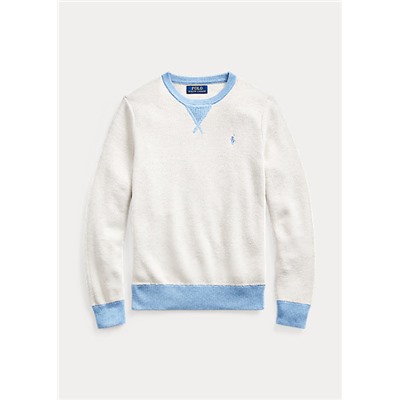 Boys 8-20 Textured Cotton Sweater