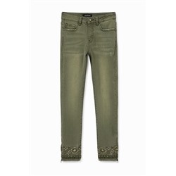 Pantalón vaquero skinny exótico