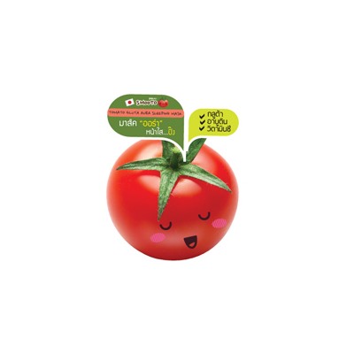 Ночная несмываемая томатная маска от Smooto 8 гр / Smooto Tomato Gluta A-Ha Sleeping Mask