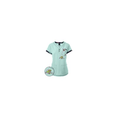 koi Scrubs tokidoki Pirates And Sirens Y-Neck Top