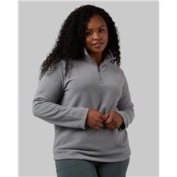 WOMEN'S SHORTHAIR SHERPA 1/4 ZIP TOP
