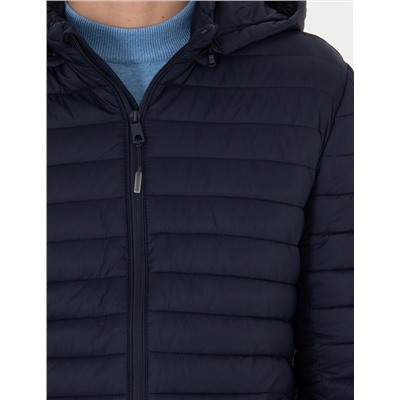 Lacivert Slim Fit Mont