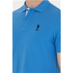 Erkek Saks Basic Tişört