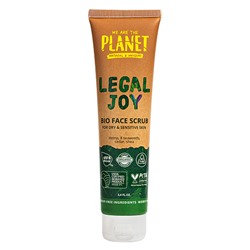 Скраб для лица "Legal Joy" для сухой и чувствительной кожи