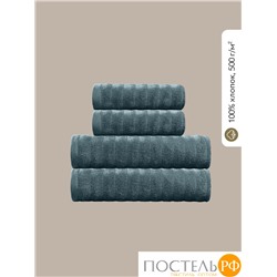 ESTIA ТОРЛЕЙ морской К-т полотенец 50х80-2/70х130-2, 100% хлопок, 500 г/м2