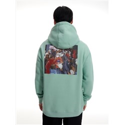 Hoodie mit künstlerischem Druck