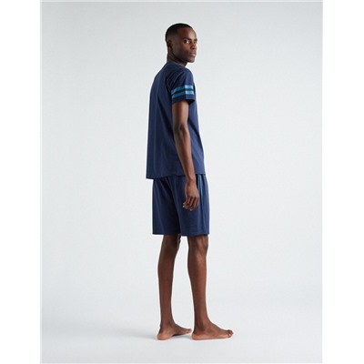 Pyjamas, Men, Dark Blue