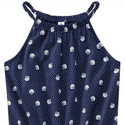 Mädchen Jumpsuit mit Allover-Print