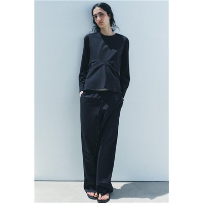 DRAPED STRIPE TOP ZW COLLECTION