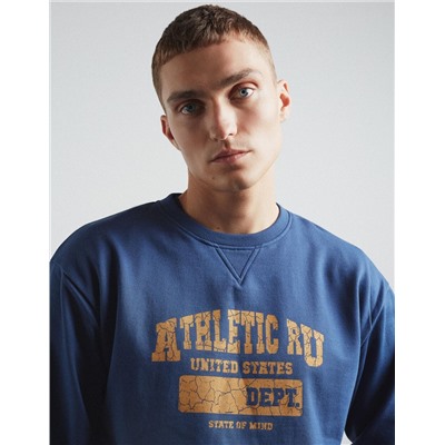 Sweatshirt, Men, Dark Blue
