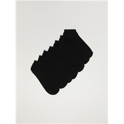 PACK OF 7 PAIRS OF BASIC ANKLE SOCKS