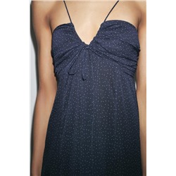 ZW COLLECTION POLKA DOT PRINT DRESS