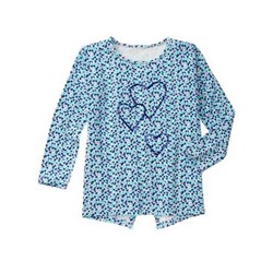 Heart Peplum Tunic
