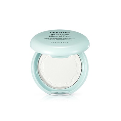 No-Sebum Mineral Pact, Бесцветная минеральная матирующая компактная пудра