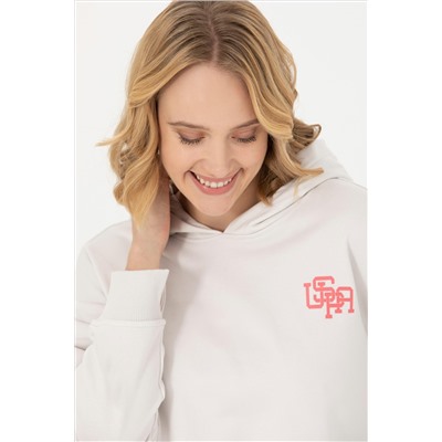 Kadın Taş Kapüşonlu Sweatshirt