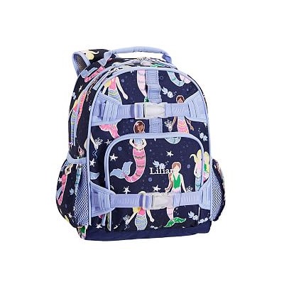 Mackenzie Navy Mermaid Backpack