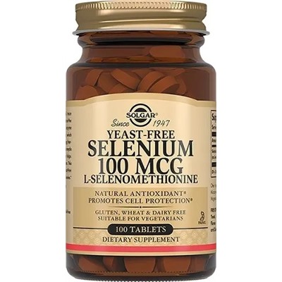 SELENIUM 100 cap SOLGAR