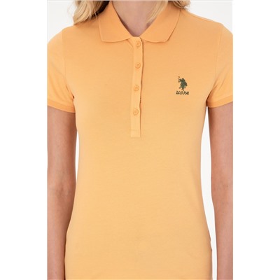 Kadın Kavun Basic Polo Yaka Tişört