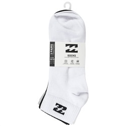 Billabong Unisex Quarter Socken 3 Paar multi BG-21 QUARTER