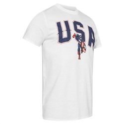 Captain America MARVEL USA Herren T-Shirt FBMTS778WHT