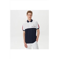 Nautica Erkek Lacivert Classıc Fıt Kısa Kollu Polo K35516T