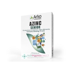 ArkoPharma - Azinc Senior - 30 comprimés