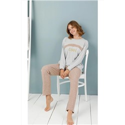 Sevim Uzun Kollu Termal Kadın Pijama Takım 13270