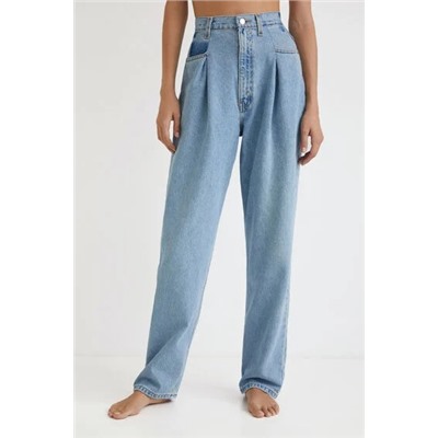 Vaquero loose pinzas upcycling
