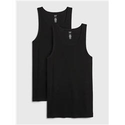 Ribbed Tank Top (2-Pack)