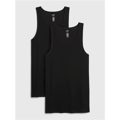 Ribbed Tank Top (2-Pack)