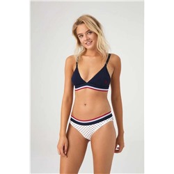 U.S. Polo Assn. Pamuklu Kırmızı Büstiyer Puantiyeli Slip Takım 6US62PA53