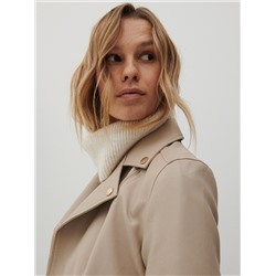 Bikerjacke in Lederoptik