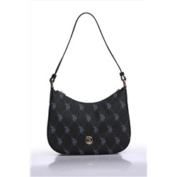 U.S. Polo Assn. Us8718 Siyah Kadın Omuz Çantası US8718