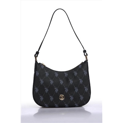U.S. Polo Assn. Us8718 Siyah Kadın Omuz Çantası US8718