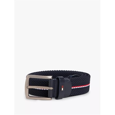 Signature Stripe Woven Elastic Belt