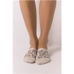 Pack 3 calcetines slip on leopardo
