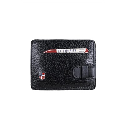 U.S. Polo Assn. Plcz7601 Siyah Erkek Kartlık PLCZ7601