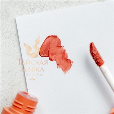 ТИНТ ДЛЯ ГУБ И ЩЕК МАТОВЫЙ «VELVET CHERRY BLOSSOM» (№02 CORAL SAKURA) BABY BRIGHT
