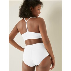 PINK SWIM HIGH WAIST SHORTIE