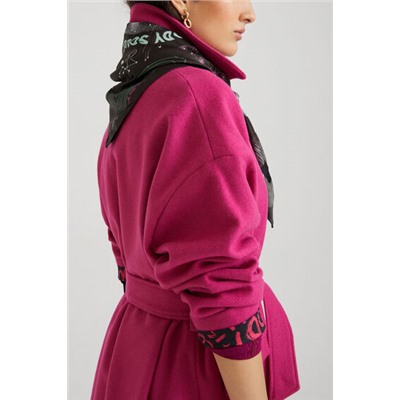 Foulard cuadrado estampado cósmico