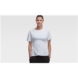 TEE WITH LACE-UP SIDES