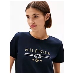 Hilfiger Nautical Rope Logo T-Shirt