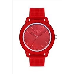 Aqua Di Polo 1987, Kırmızı Kadın Silikon Kol Saati APSR1-A9635-USKKK