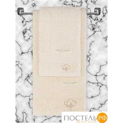 Пол-Нк-бж-КТ Nicole (беж) Комп. Полотенец 50х90 и 70х140